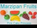 Marzipan Recipe - How to Make Marzipan Fruits by Pink Cake Princess