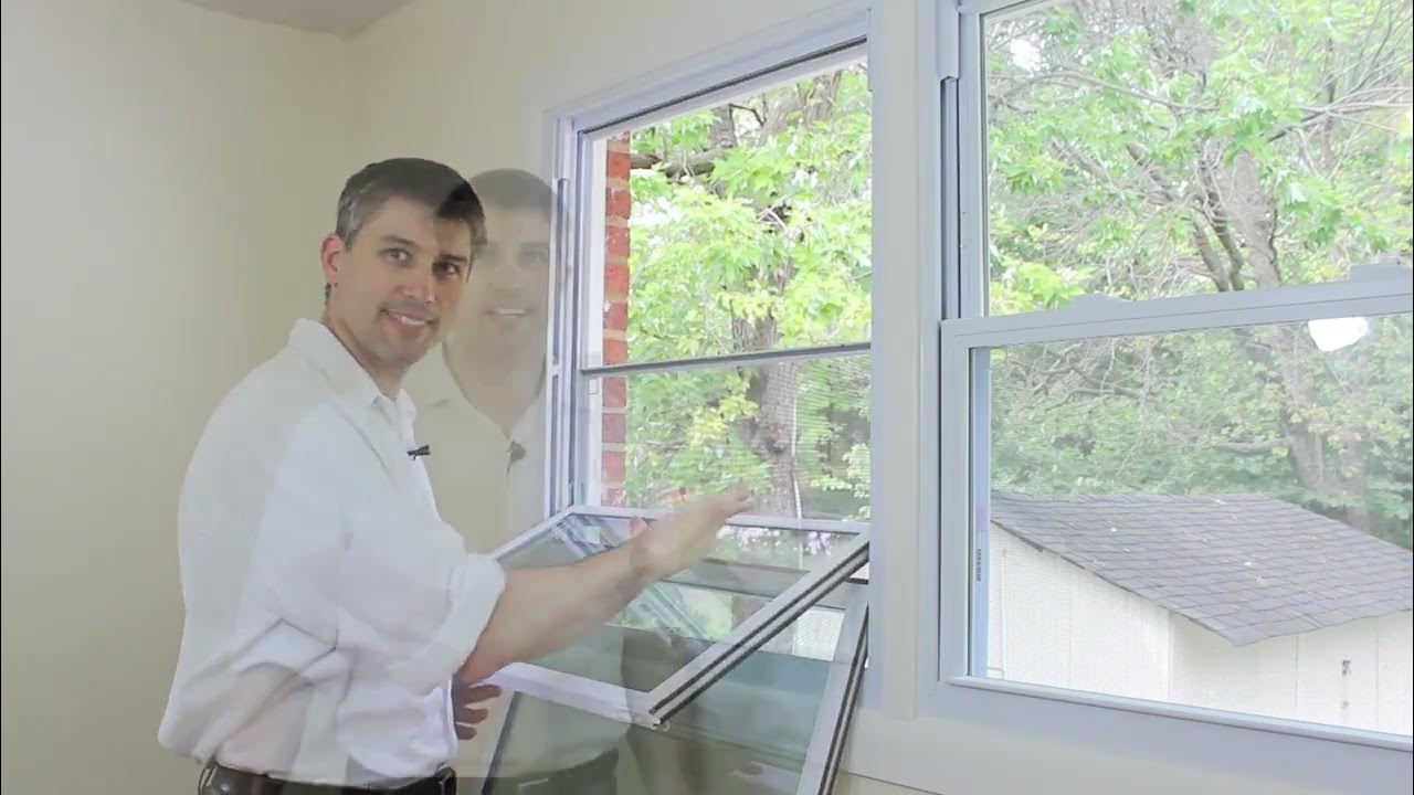 Cleaning double hung or Tilt in windows inside and outside YouTube
