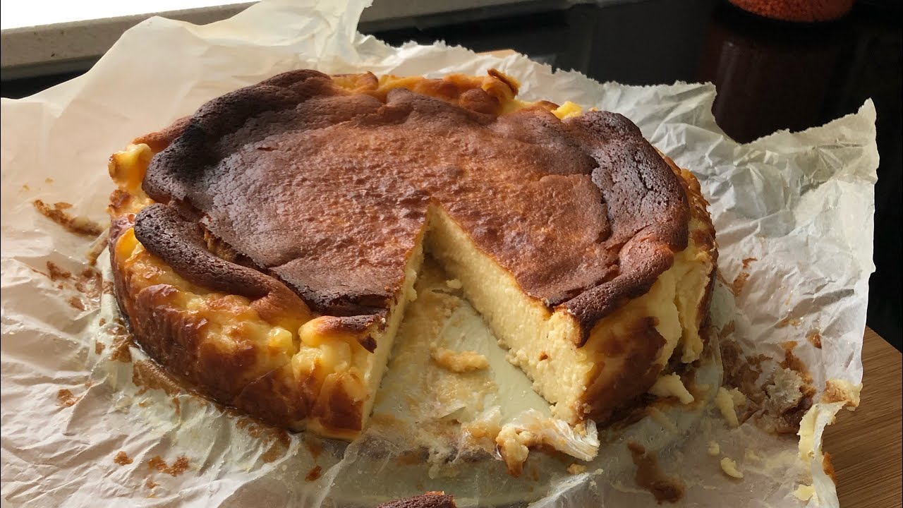 Son zamanlarin populer bir lezzeti,san sebastian cheesecake /yanik cheesecake