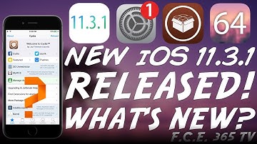 iOS 11.3.1 RELEASED! Should You Update If You Wanna JAILBREAK?