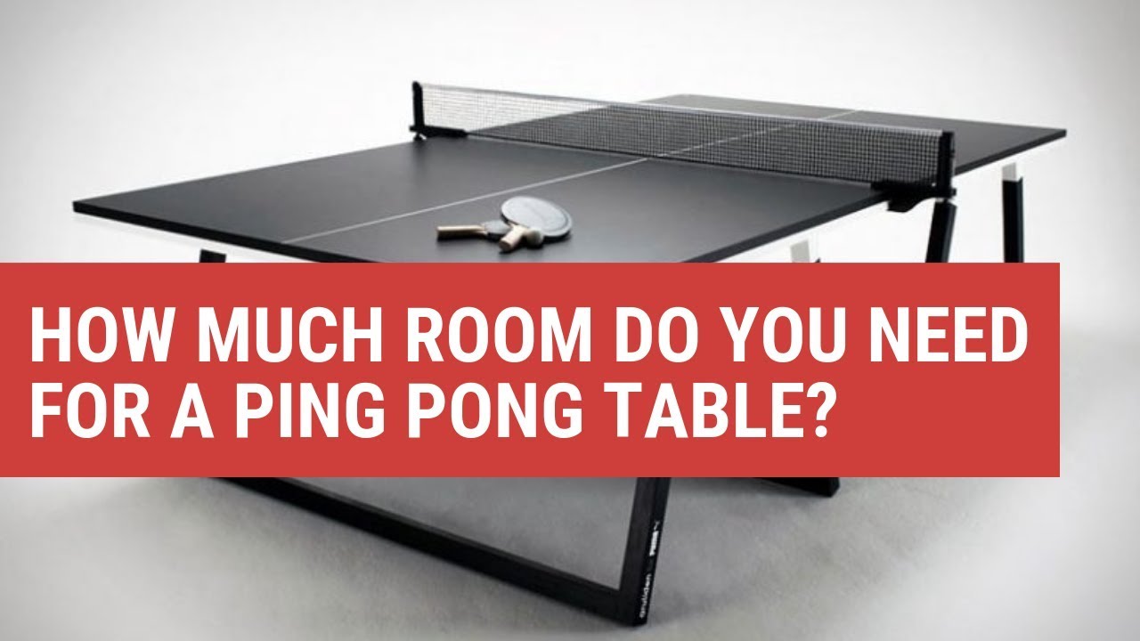 Ping Pong Table Dimensions: Official Size | PingPongRuler