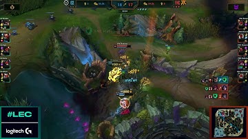 G2 vs Fnatic Insane fight - LEC Summer Split