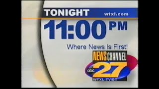 (October 30, 2003) WTXL-TV/DT 27 ABC Tallahassee Commercials