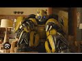 Bumblebee, all Bumblebee transformation scenes.