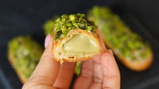 НЕВЕРОЯТНЫЕ ИЗУМРУДНЫЕ ЭКЛЕРЫ 💚РЕЦЕПТ ЗАВАРНЫХ ПИРОЖНЫХ💚 Pistachio eclair recipe