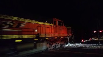 The first train for December 2019 to pass M.P. 7.0 on the BNSF Front Range Subdivision.