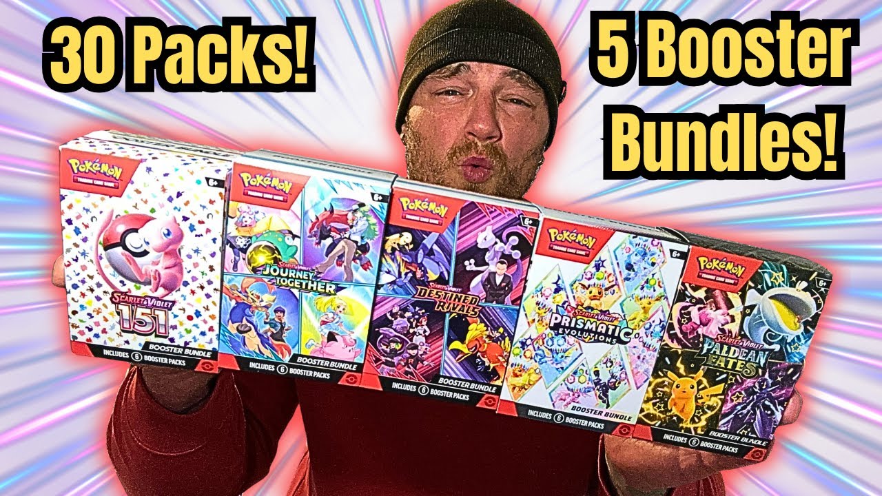 pokmon scarlet violet s10.5 booster bundle box trading cards Destined Rivals & Pokemon each containing 10 cards.Begin a New Adventure with Pokmon ex Pokmon TCG: Scarlet & Violet