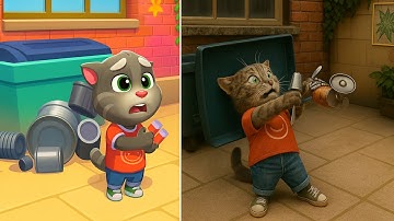 Talking Tom Cat 2025 In Real Life Part 38