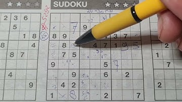 (#5292) Friday Three Stars Sudoku puzzle. Bonus Extra edition. 10-07-2022 Extra part 1 of 4