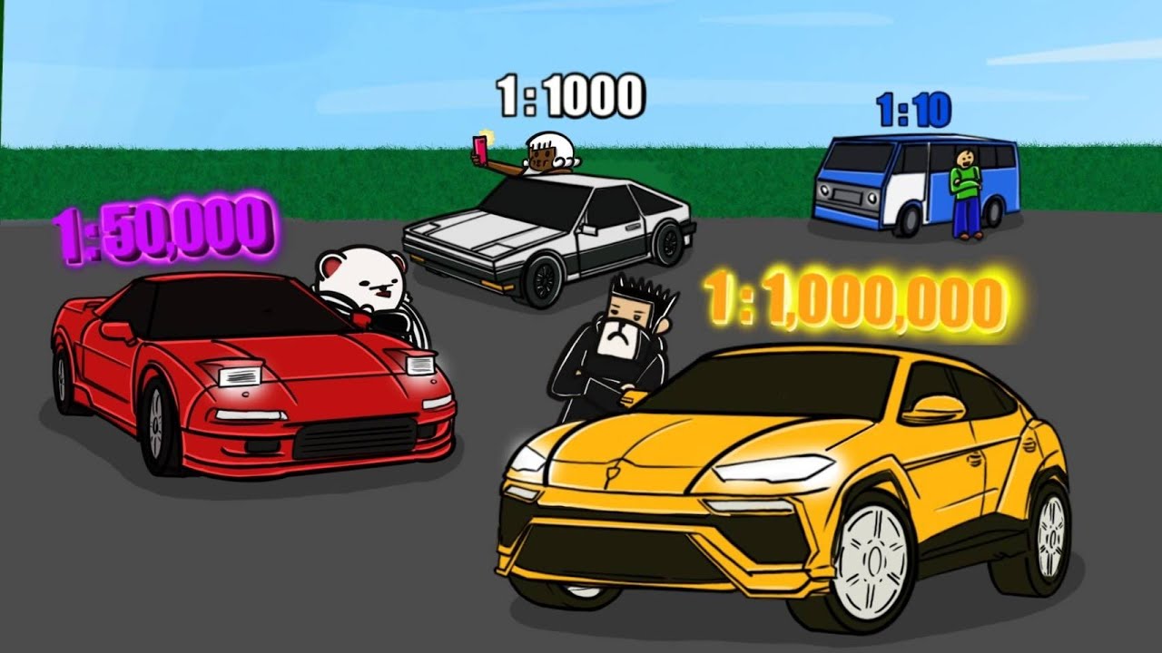 สุ่มรถสุดหรู - Roblox