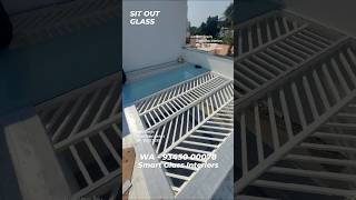 Metal + #OTS Glass Pergola || Site : Madipakkam || #Chennai || WA - 93450 00078 || #home #chennai