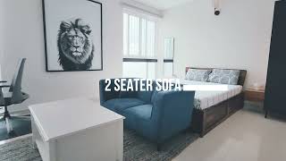 Modern Studio Apartment Interiors At Brigade Cornerstone Utopia Bangalore