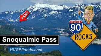Snoqualmie Pass in the Cascade Range