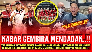 Download Lagu TIMNAS SENIOR MAIN LAGI HARI SELASA!! INDO VS OMAN DI GELAR ~ PSSI REKRUT STY RESPON ERICK THOHIR MP3