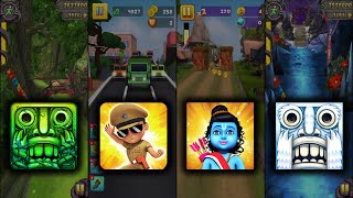 Temple Run 2 Lost Jungle Vs Little Singham Vs Little Ram Vs Temple Run 2 Frozen Festival - Endless screenshot 5