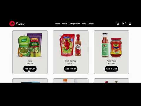 E-commerce Website Demo | Full Stack Web Development | Django & React