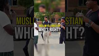 Muslim vs. Christian: Whos Right???😱 #shorts #islam #christian