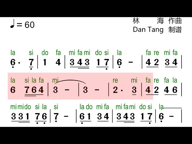 《 Luàn Pò Chāo 乱魄抄-The Untamed OST》Video Score Number Notation D Key class=