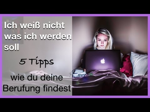 Video: So Finden Sie Eine Berufung: Ich Möchte Etwas, Ich Weiß Nicht Was