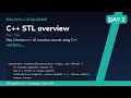 C++ STL overview - Day 2/75 75 Day DSA in C++ Challenge