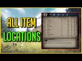 All Item Location (Sold By NPC Traders) - Medieval Dynasty