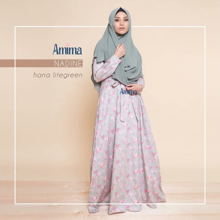 AMIMA SURABAYA #GAMIS AMIMA - NADINE DRESS [DETAIL]
