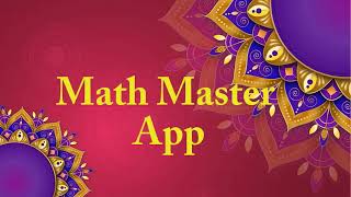 Math Master Android App Tamil Tutorial by Salem Siva screenshot 4
