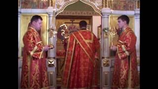 Престольный праздник в храме в честь святой равноапостольной Марии Магдалины Минск 2005 Литургия