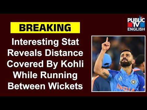 Interesting Stat Reveals Distance Covered By Virat Kohli While Running Between Wickets