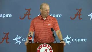 Alabama's Kalen DeBoer speaks ahead of Florida State game