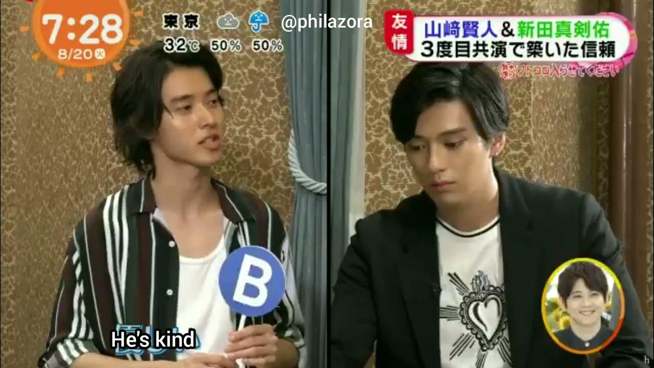 What Arata Mackenyu and Yamazaki Kento like about each-other - YouTube