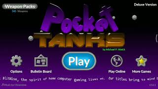 #modapk #pockettanks  pocket tank deluxe version unlocked 345 weapons screenshot 3