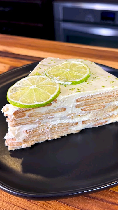 Hubby's Favorite Carlota de Limón Lime Cake Dessert Recipe #shorts