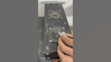 install double speakers | How to make speaker | Diy speakers |homemade speaker