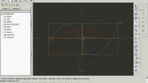 Pro-E wildfire 2.0 advanced conic surface & n sided surface  conic surface