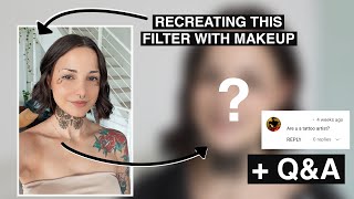 Recreating Instagram Filter - Tattoo Edition - While Answering Your Tattoo Questions ! screenshot 1