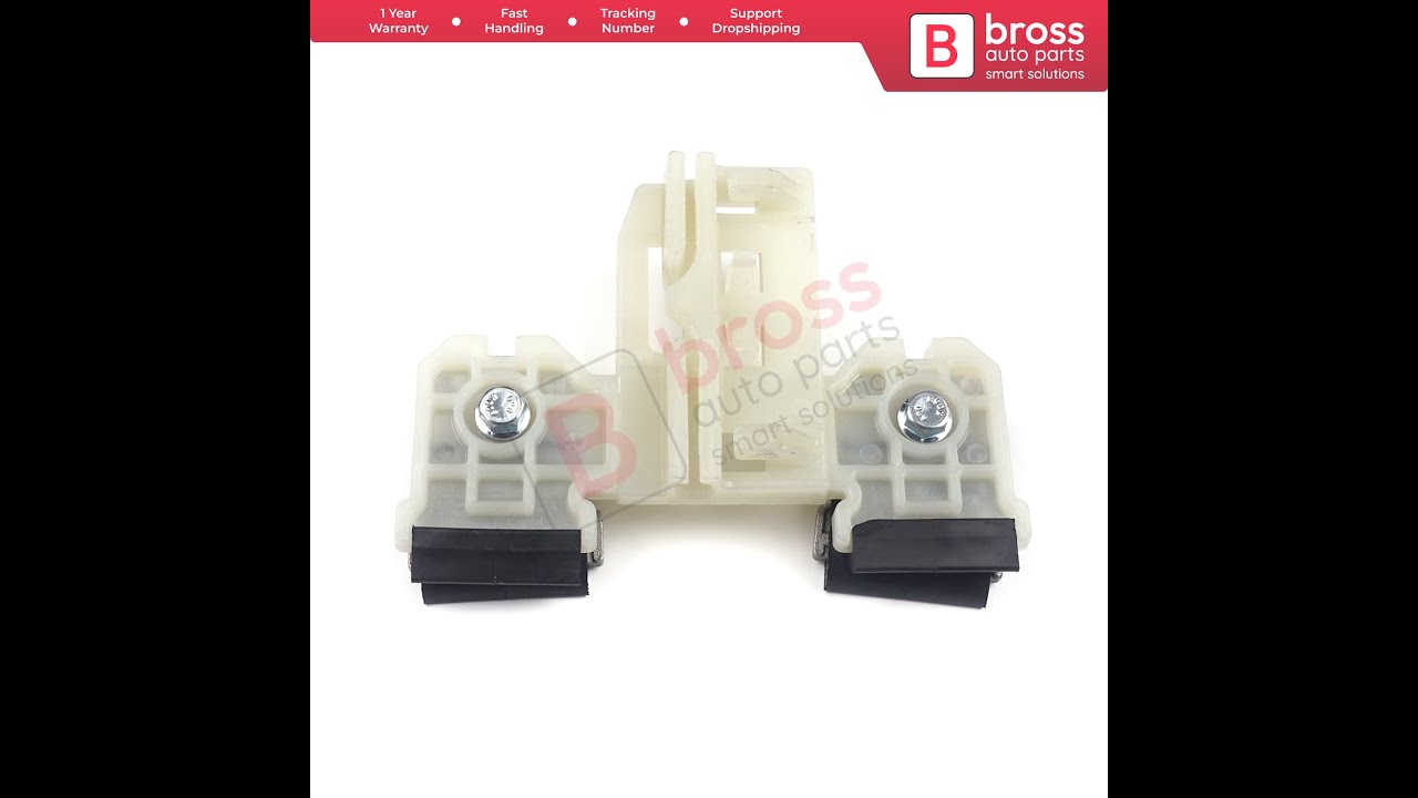 BWR5148 Window Regulator Repair Clips Front Left Driver Side for Skoda Fabia 5J MG 2008-2014