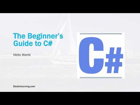 The Beginner's Guide to C# Chapter 4 Hello World