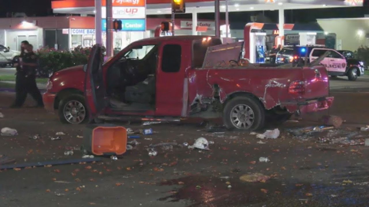 Driver arrested for DWI after running red light, getting into crash ...