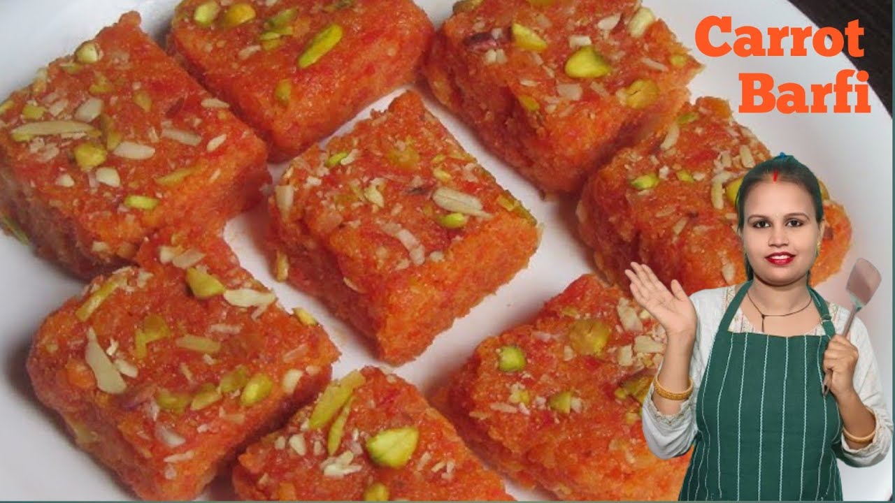 Gajar Barfi Recipe 😋|| गाजर की बर्फी कैसे बनाते हैं || How To Make Carrot Barfi || 