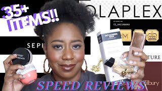 SEPHORA SPEED REVIEWS | REVIEWING ALL MY SEPHORA 2021 PURCHASES | SEPHORA RECOMMENDATIONS