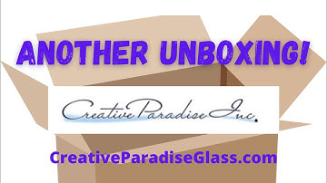 #UNBOXING: Brand New Molds from Creative Paradise Glass!
