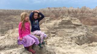 The Badlands National Park with the Kids