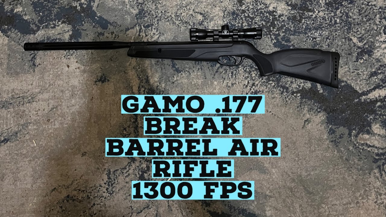 Gamo Wildcat Whisper .177 Caliber Break Barrel Air Rifle “Review” YouTube