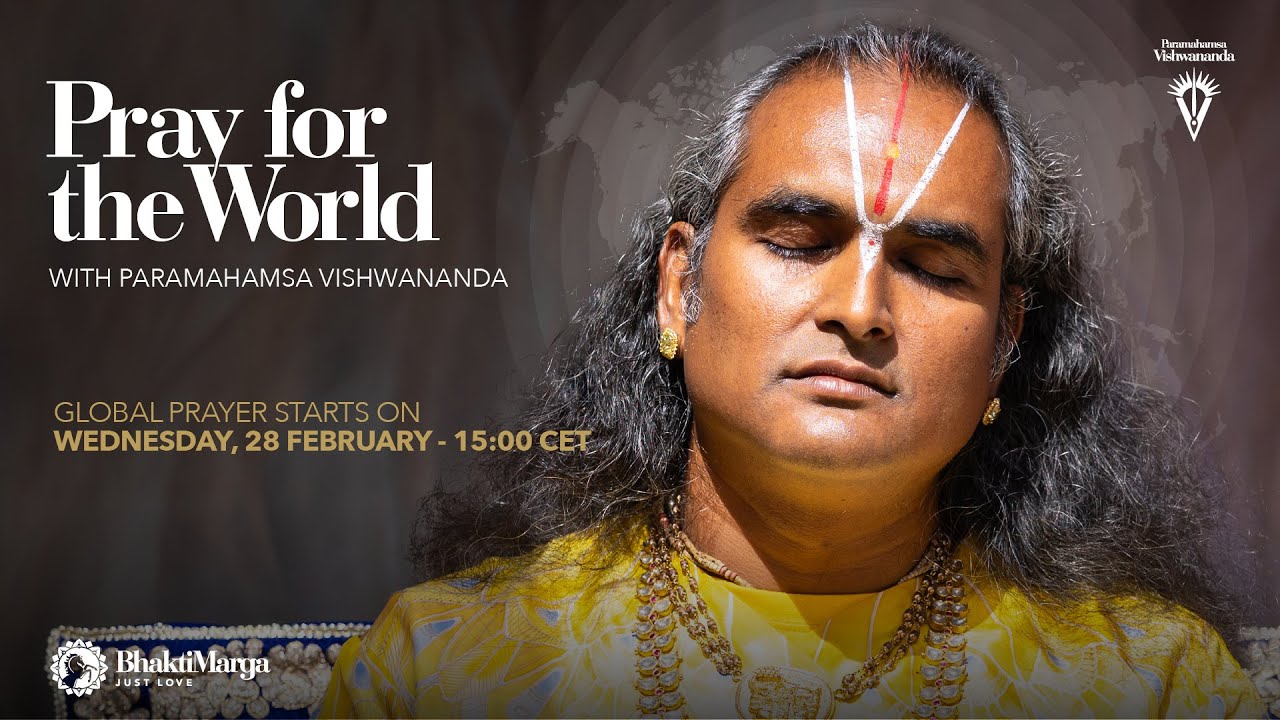 Pray for the World with Paramahamsa Vishwananda - LIVE - YouTube