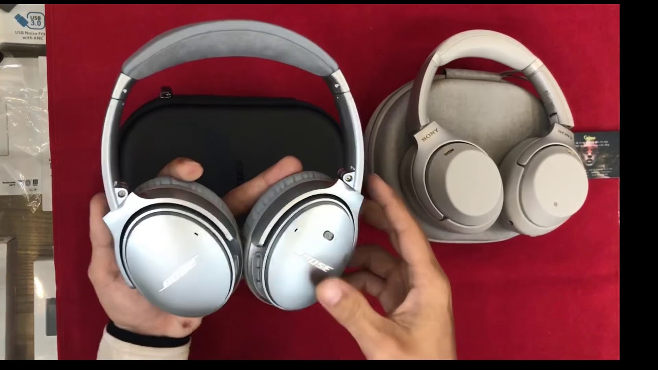 Bose QC35 II và Sony WH-1000xM3 có gì hot ? - YouTube