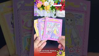 paper doll sticker notebook #shorts