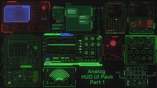 Analog HUD UI Pack 1