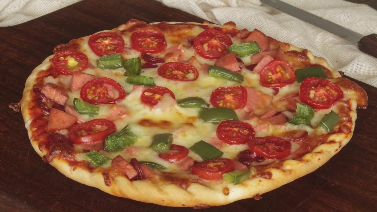 Homemade Pepperoni Pizza ペパロニピザの作り方 Youtube