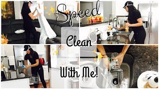 Speed Clean With Me | Tidy Up | Cleaning Motivation 2018